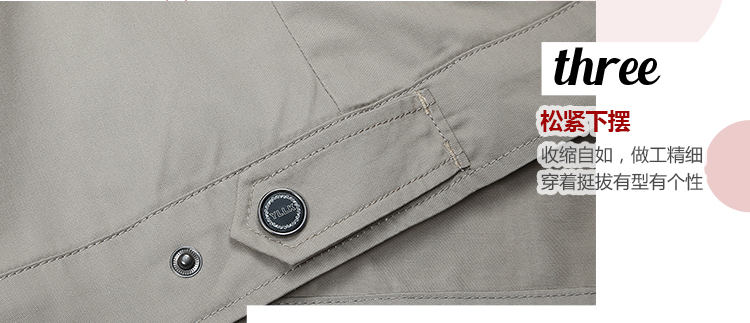 夏季滌棉細斜短袖工作服FY09