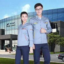 經(jīng)典春秋滌棉紗卡長(zhǎng)袖工作服FY802