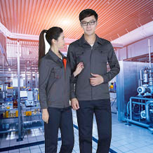 高密滌棉春秋長(zhǎng)袖工作服FY808