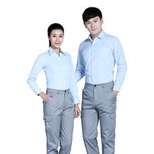 職場經典滌棉長袖襯衫ZL024