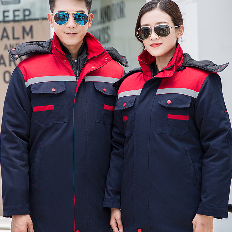 8807LY牛角活棉老羽絨棉衣